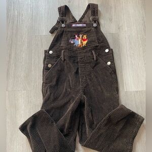 Disney Winnie the Pooh Corduroy Kids Overalls